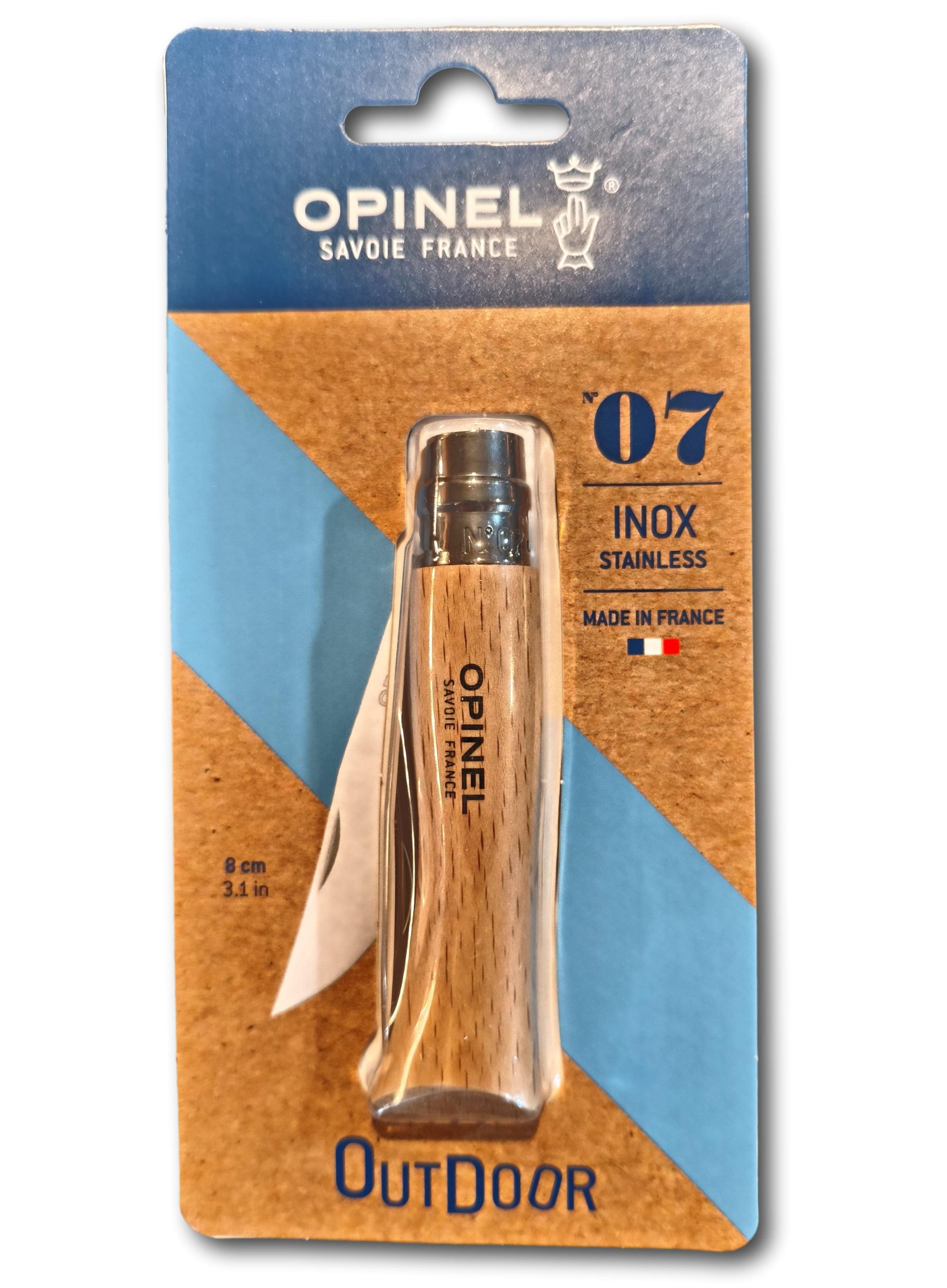 Navaja Opinel N°7 Inoxidable Blíster