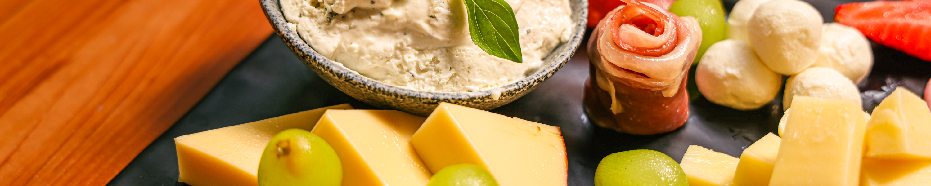 Arranged Food and Objects