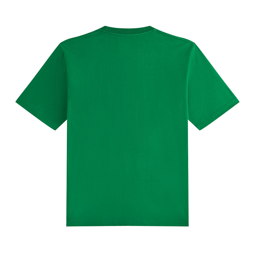 縮圖：Life 純棉厚磅圓領 Tee 綠色 ┃TPX-0022-CTY-GN4