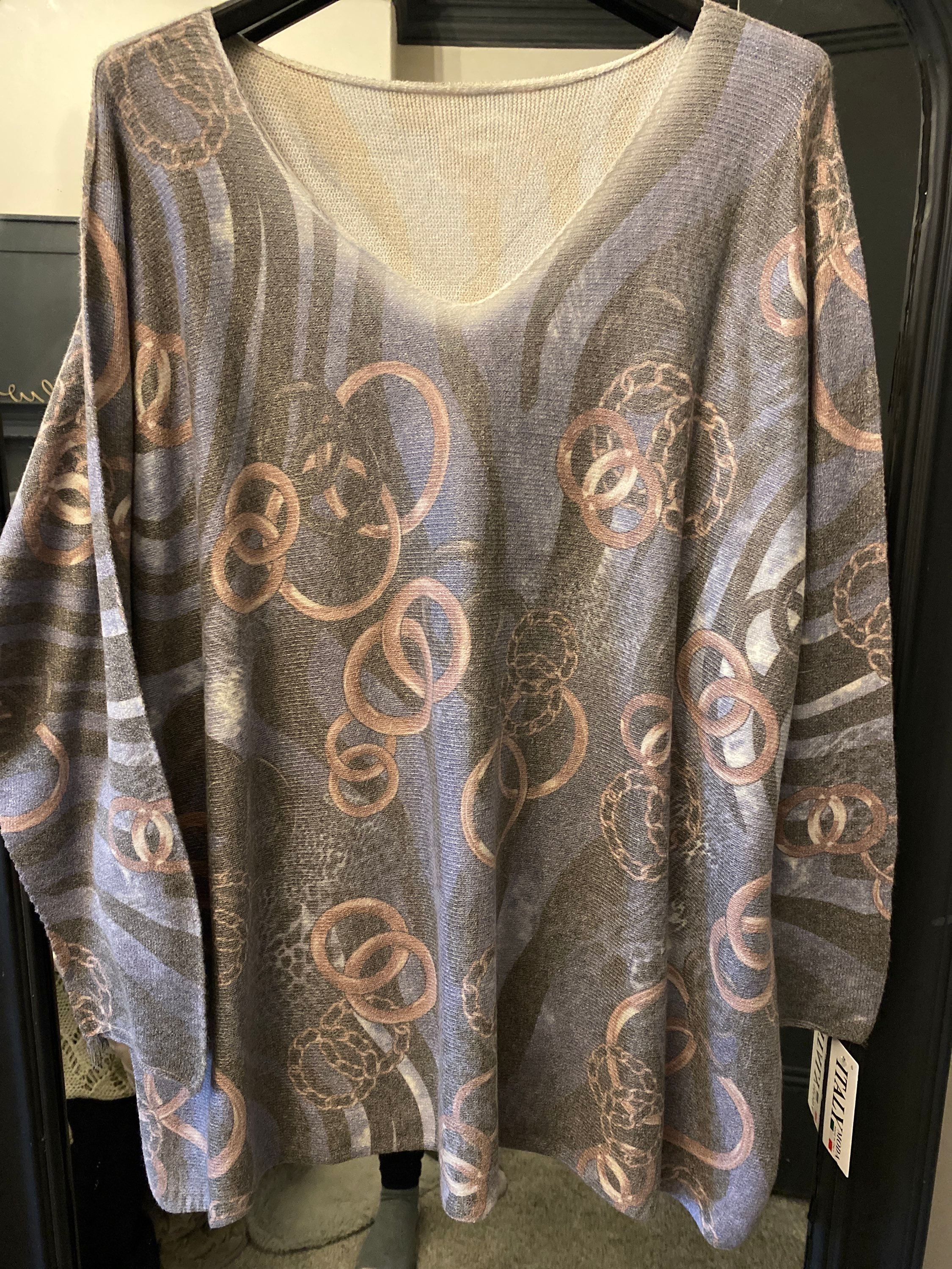 Swirl knit