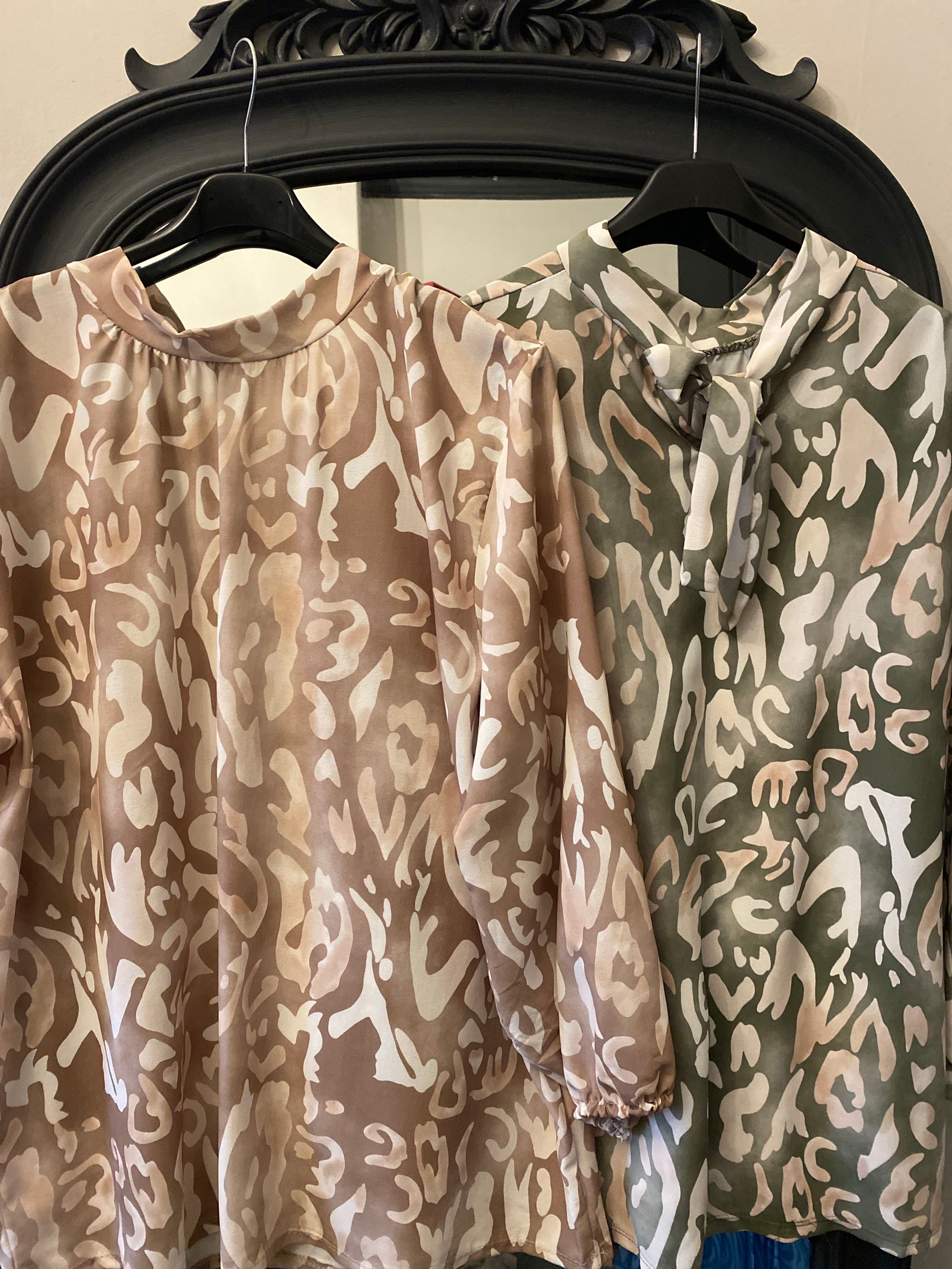 Printed blouse 