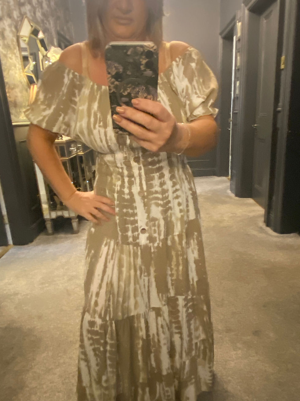 Thumbnail: Cotton midi dress