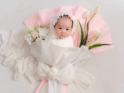 新生兒寫真 × 抓周派對｜慕慕抓周為寶寶打造完整成長紀念