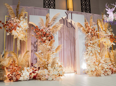 桃園婚禮佈置推薦｜彭園八德完美合作：樂氣球 X 麋鹿小姐婚禮佈置，共創夢幻場景！