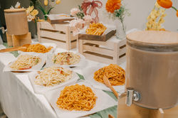 活動後的派對餐食時光，家長與親友自在交流 | 台北