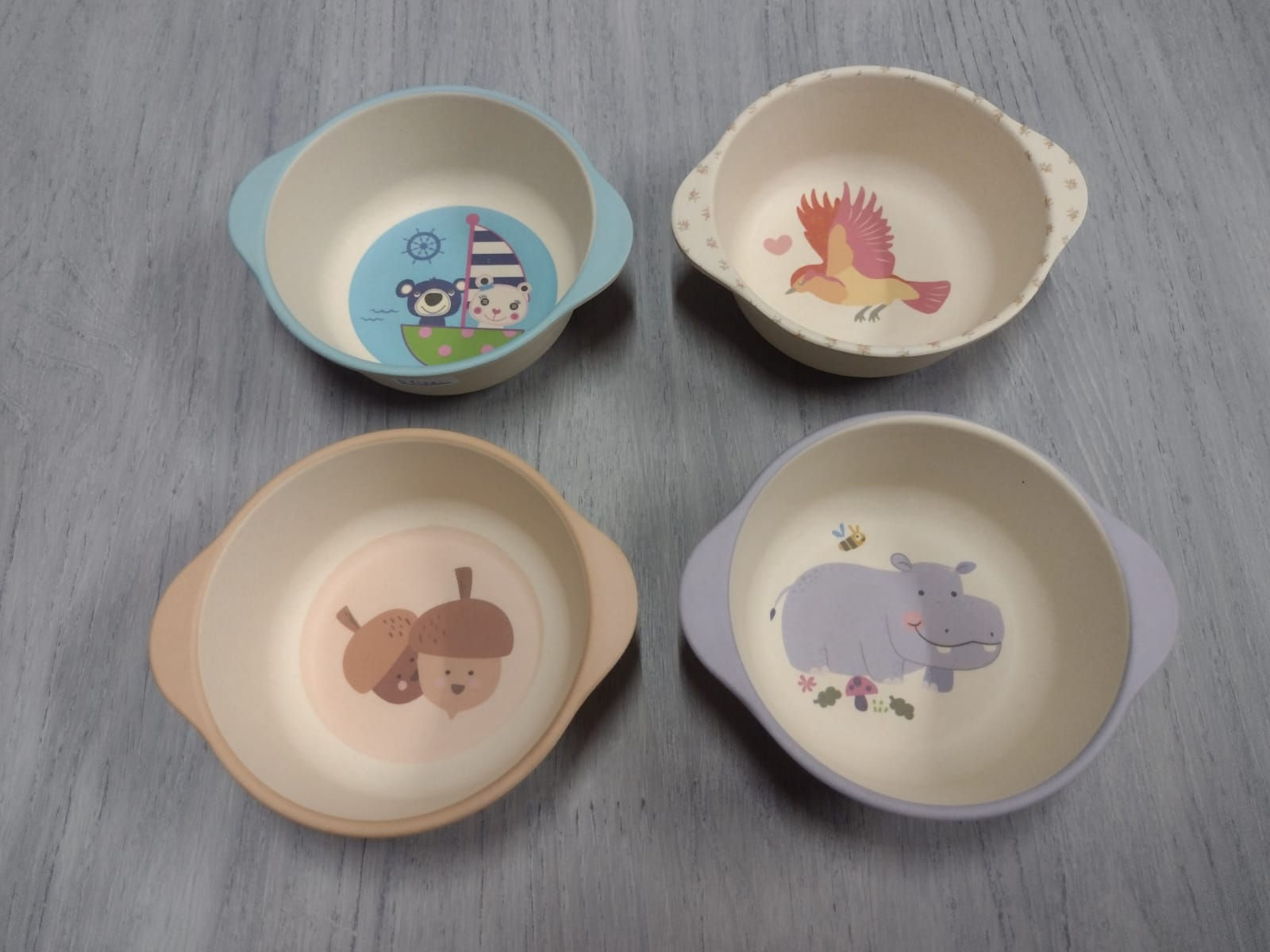 Potes de comida para Niños