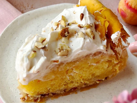 Κέικ μπακλαβάς με αμύγδαλα