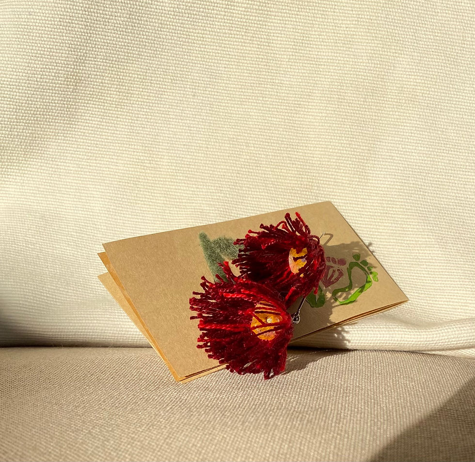 Thumbnail: VOLUME Gum Flower Earrings