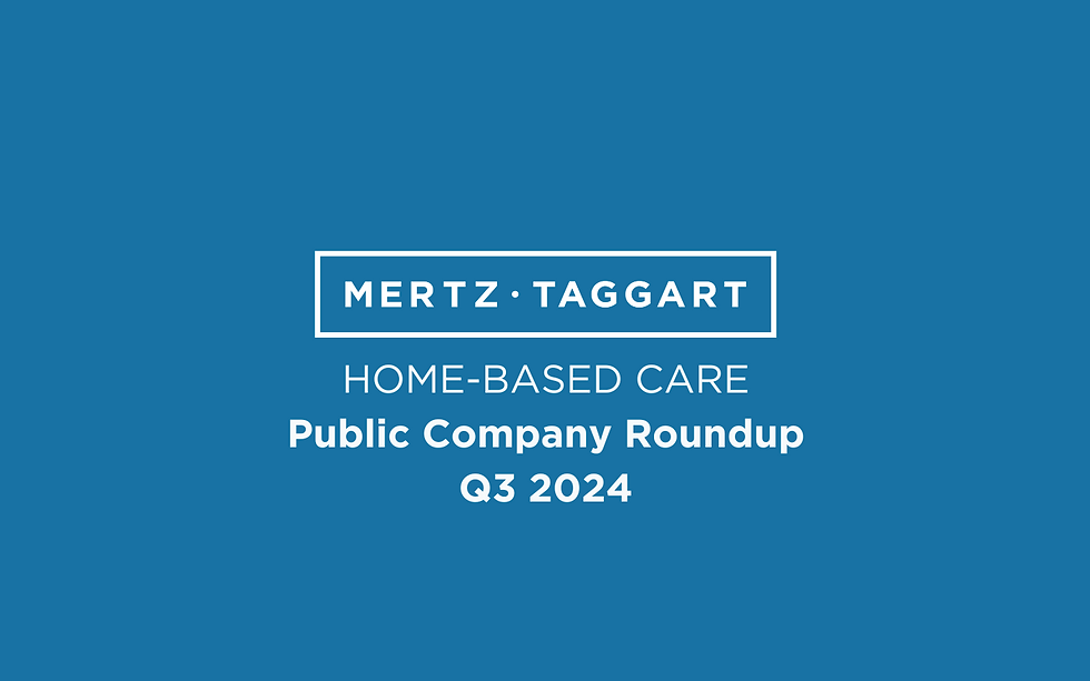 Home-Based Care Public Company Roundup