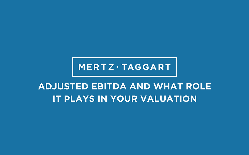 Adjusted EBITDA and Home Health and Hospice Valuations