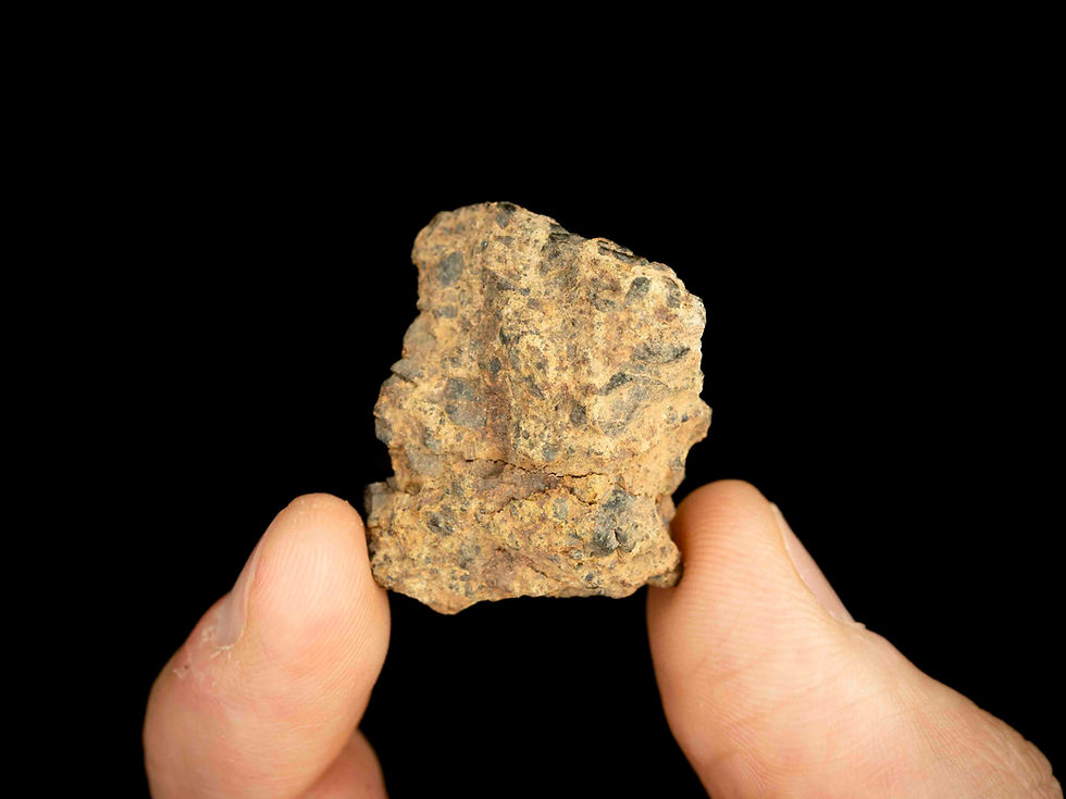 Thumbnail: Diogenite breccia meteorite (HED) Achondrite 19,9g