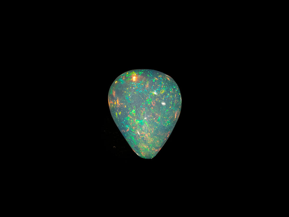 Miniatura: Piedra preciosa Ópalo Etíope multicolor 2 ct