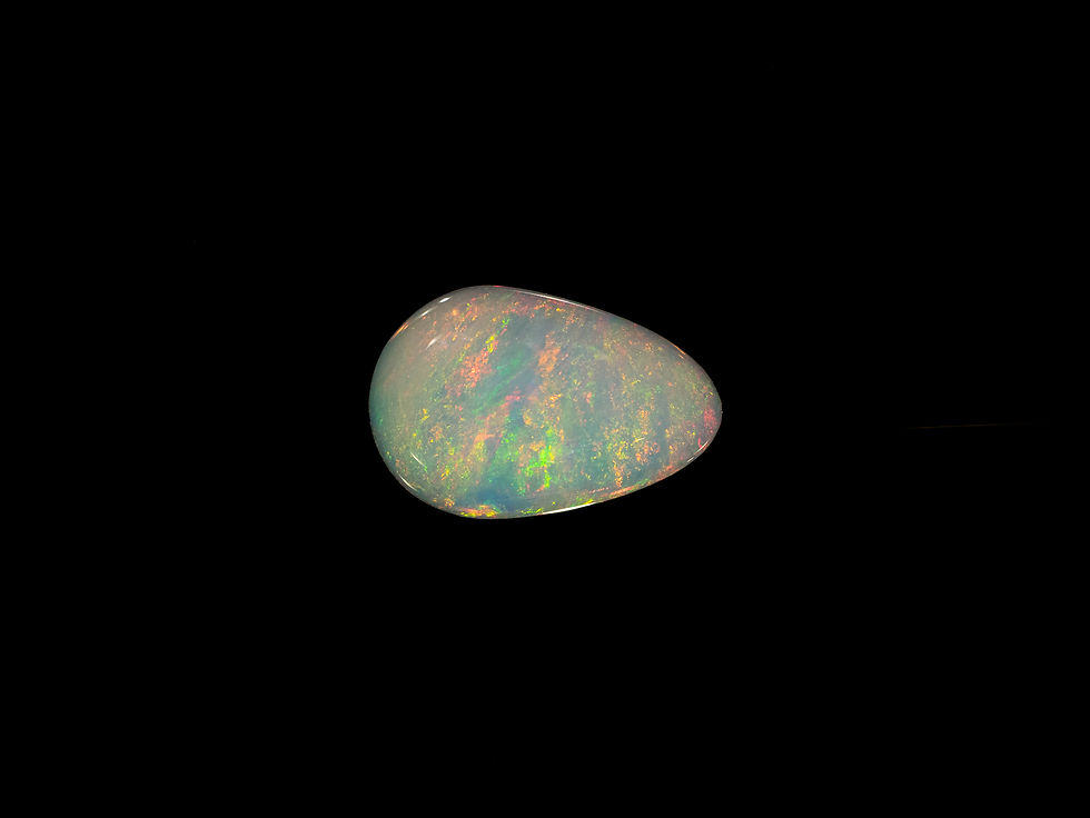Miniatura: Piedra preciosa Ópalo Etíope multicolor 2,5 ct