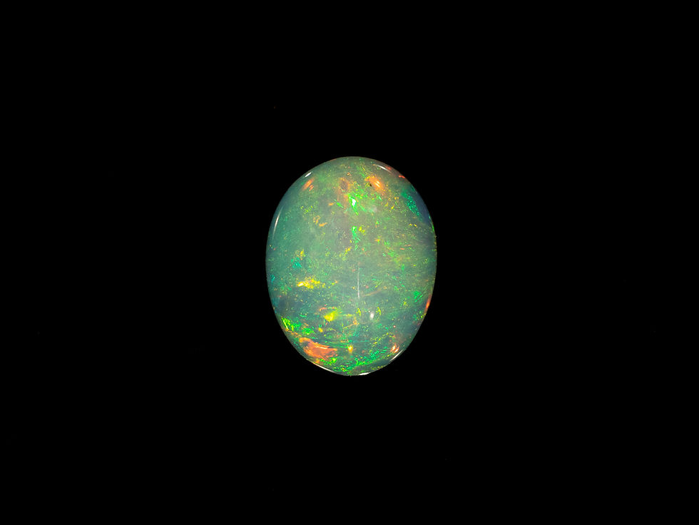 Miniatura: Piedra preciosa Ópalo Etíope multicolor 5,5 ct