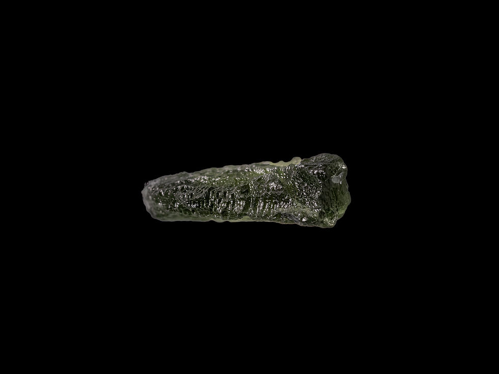 Thumbnail: Vista  frontal fotografía Moldavita alta calidad