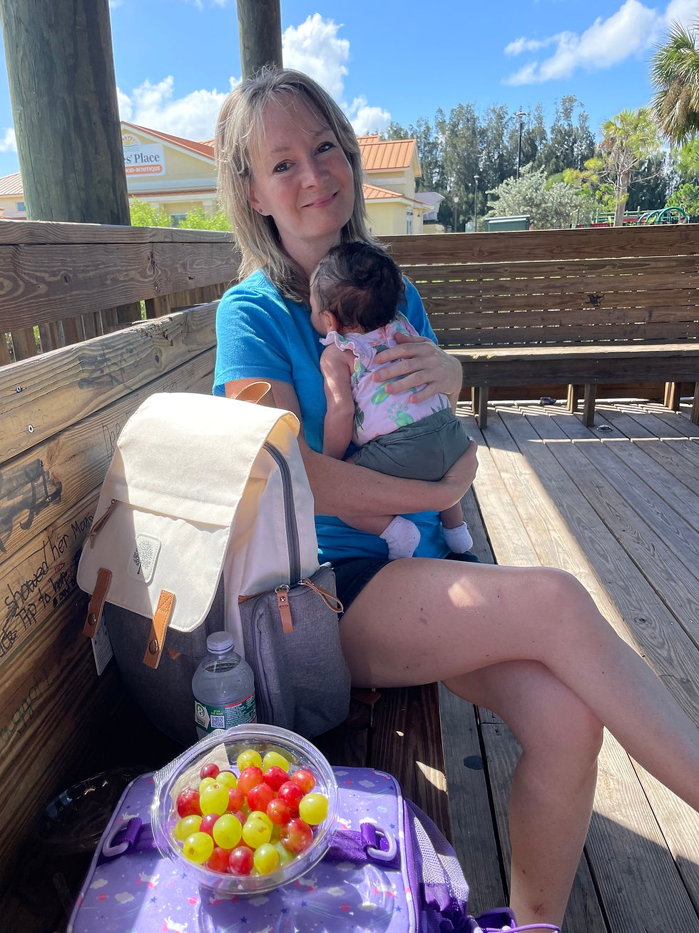 It's great to have a picnic in the park