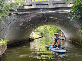 Fun paddling through the Chain of Lakes