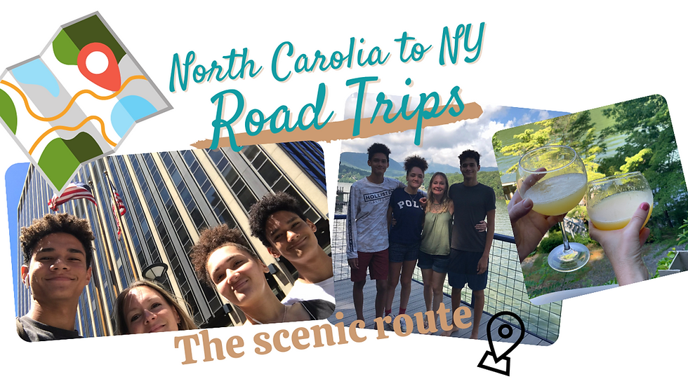 North Carolina Detour on Our New York Summer Vacation~ Road Trip Fun