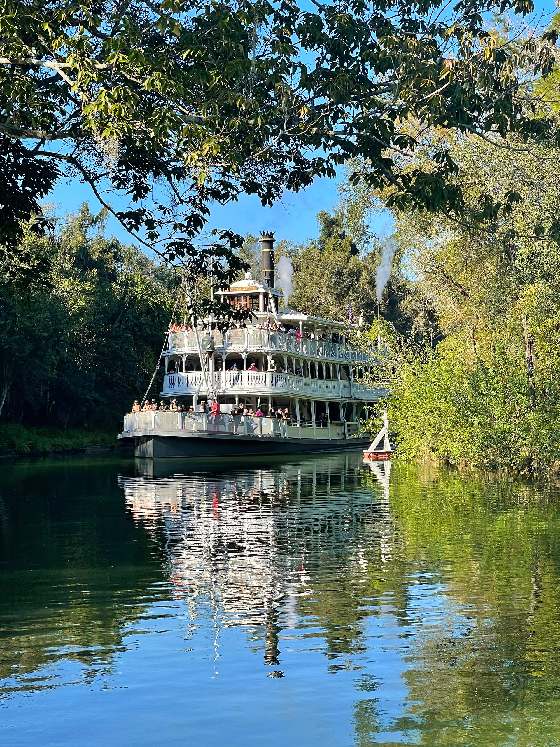 Steam Boat Ride rolling by