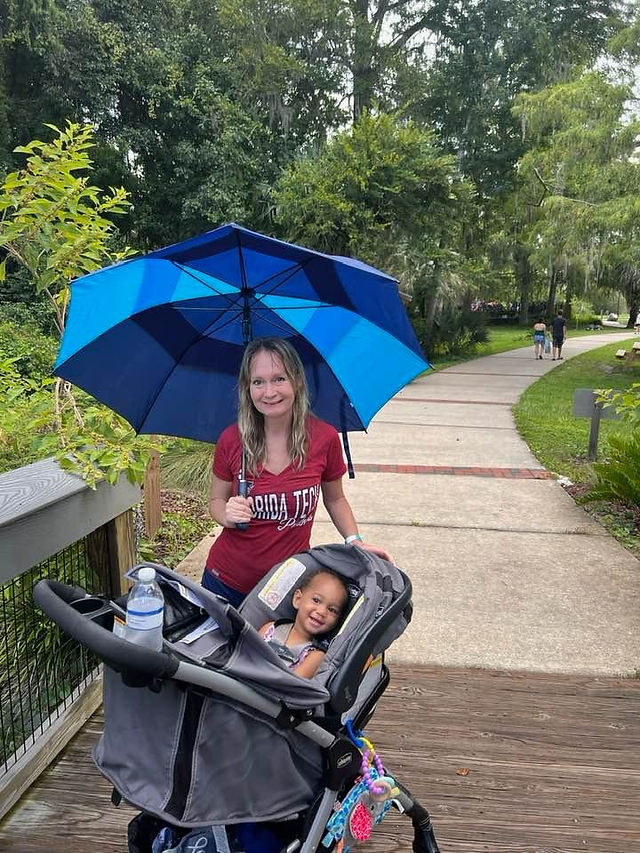 Bring your umbrella!  