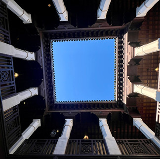 Detailed architecture in Morrocco Epcot