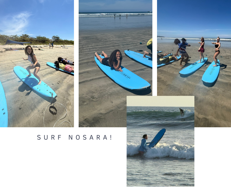 Playa Guiones was a wonderful surf experience for beginners and experienced surfers