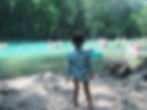 Baby on the side of Volusia Blue Springs
