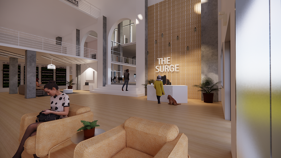 Apartment Clubhouse Lobby