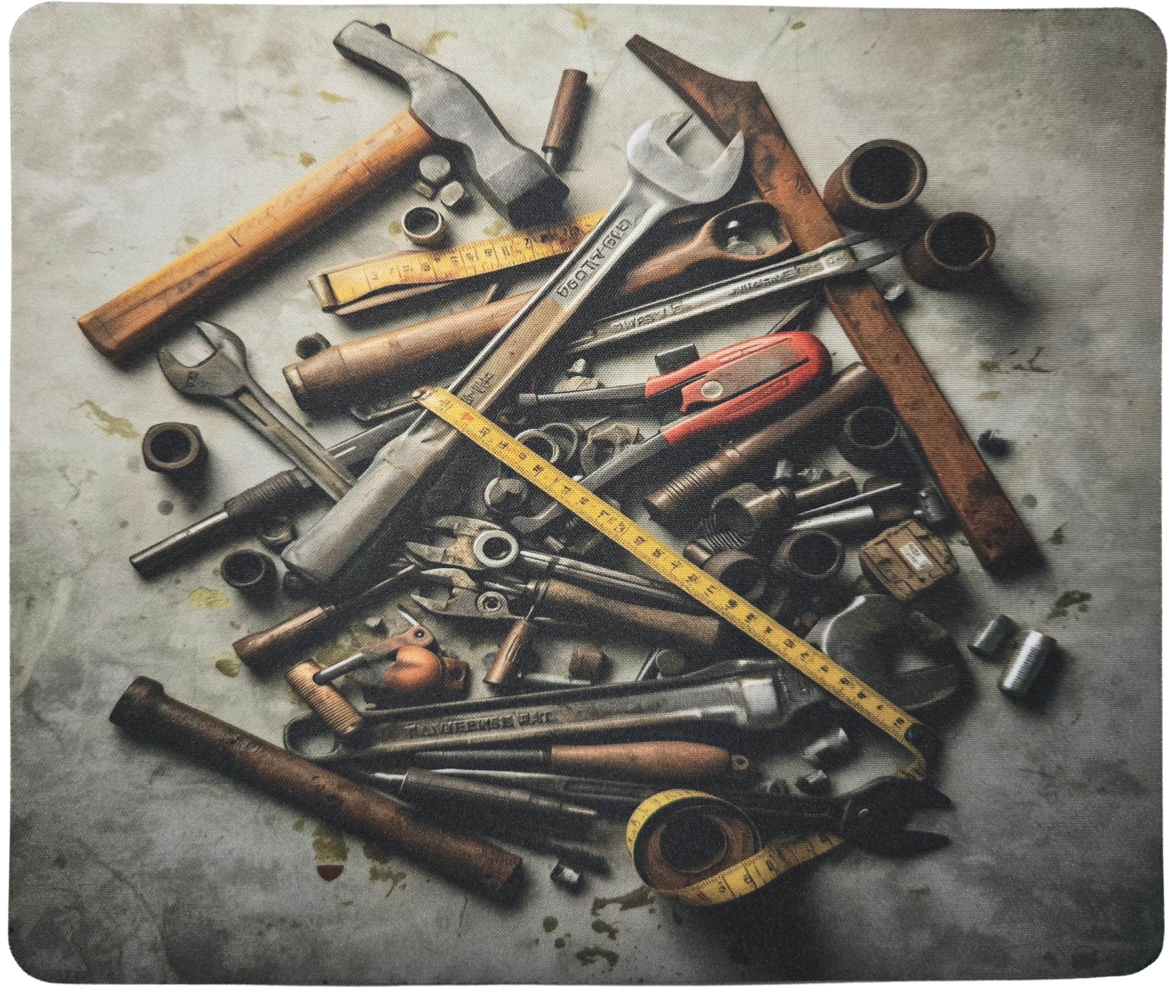 Bunch of random tools - a mousepad for 'him' - 5mm 