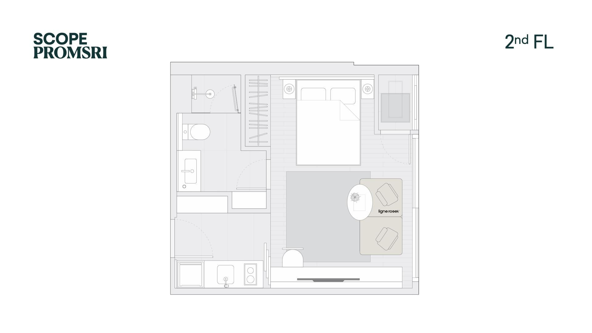 [DL|3729] Scope Promsri 1 Condominium — For Rent