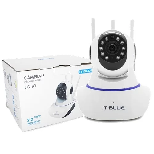Câmera Ip It-Blue SC-B3 e caixa