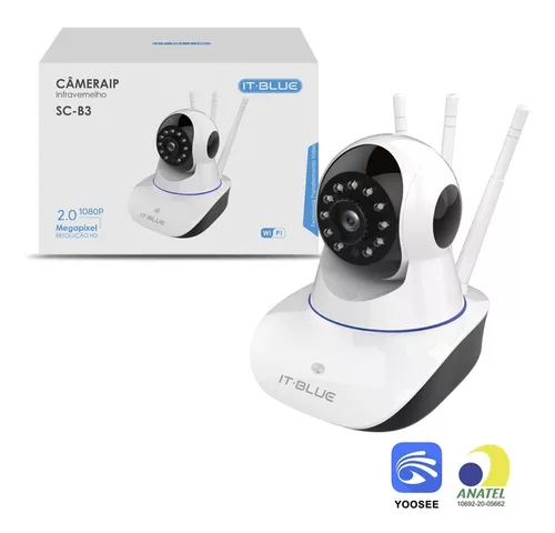 Câmera Ip It-Blue SC-B3 e sua caixa