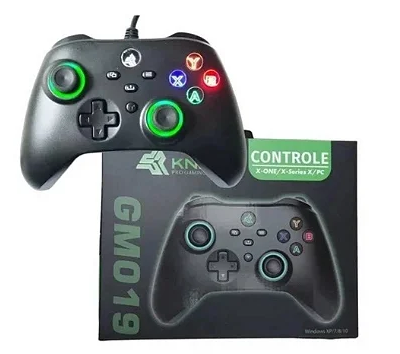 controle Knup com embalagem