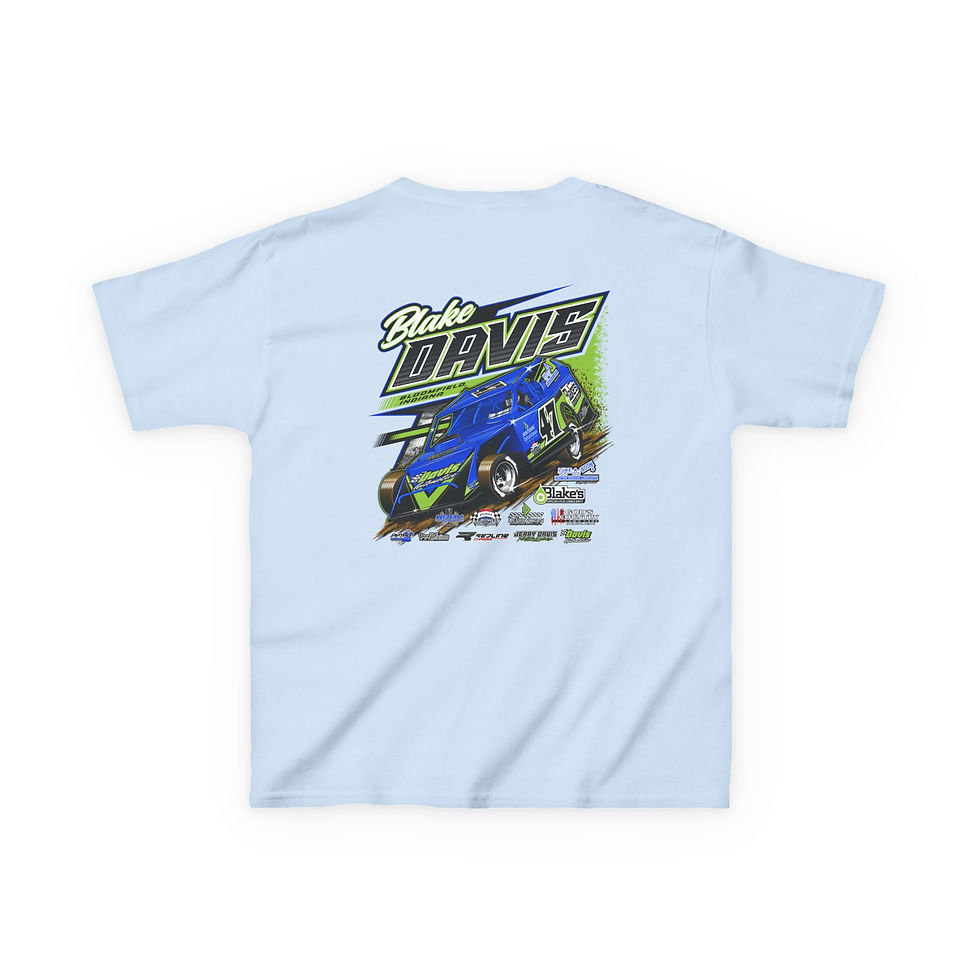 Thumbnail: Blake Davis 2025 car design Youth size T-shirt