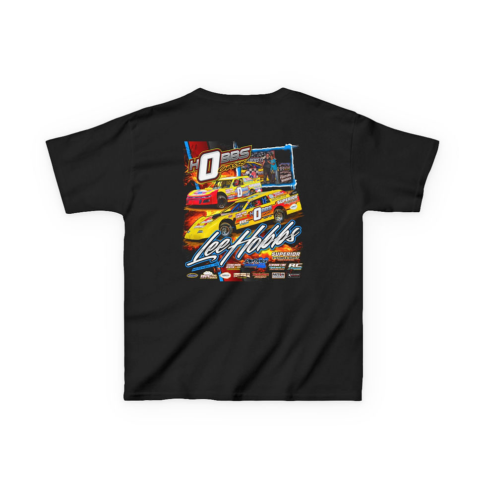 Thumbnail: Lee Hobbs 2 car Kids Heavy Cotton™ Tee