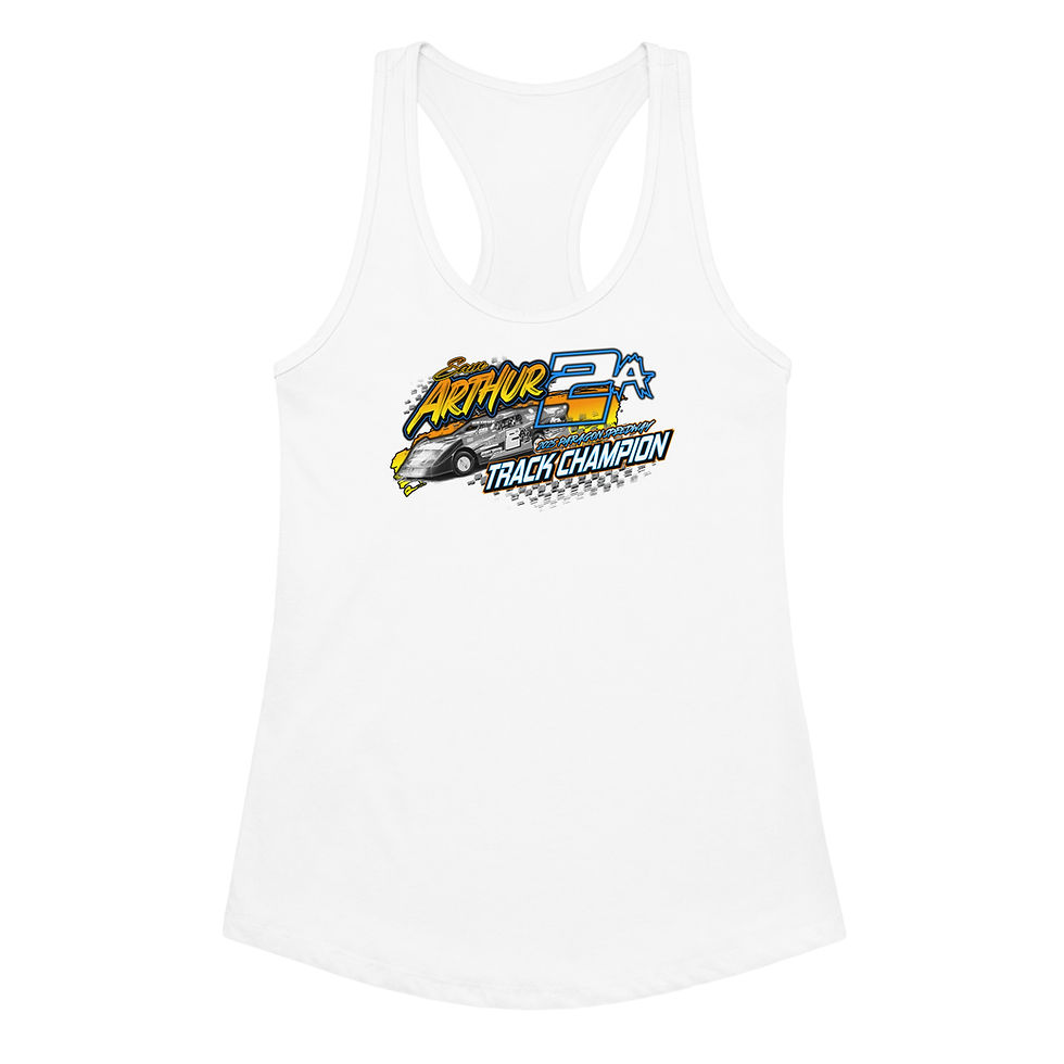 Thumbnail: Sam Arthur Champion Women’s fitted racerback tank top