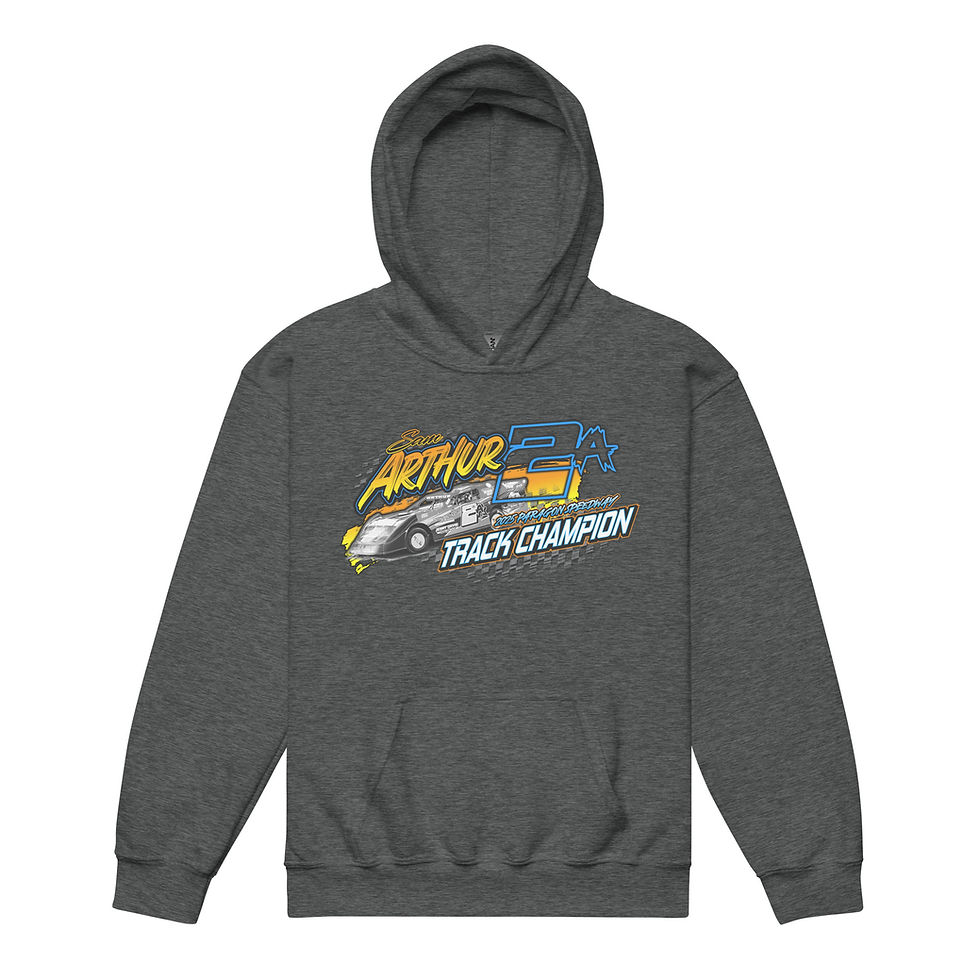 Thumbnail: Sam Arthur Champion Youth size hoodie