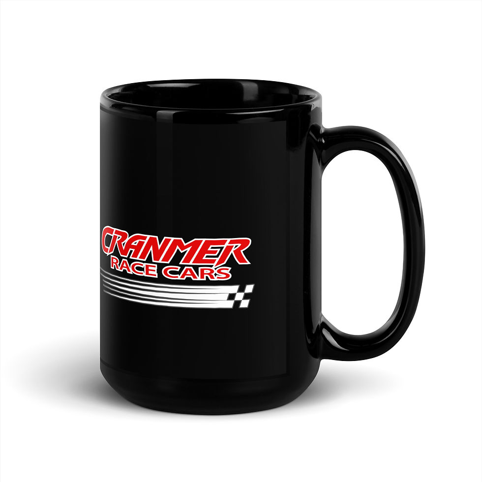 Thumbnail: Cranmer Race Cars Black Coffee Mug