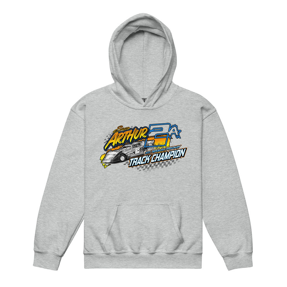 Thumbnail: Sam Arthur Champion Youth size hoodie