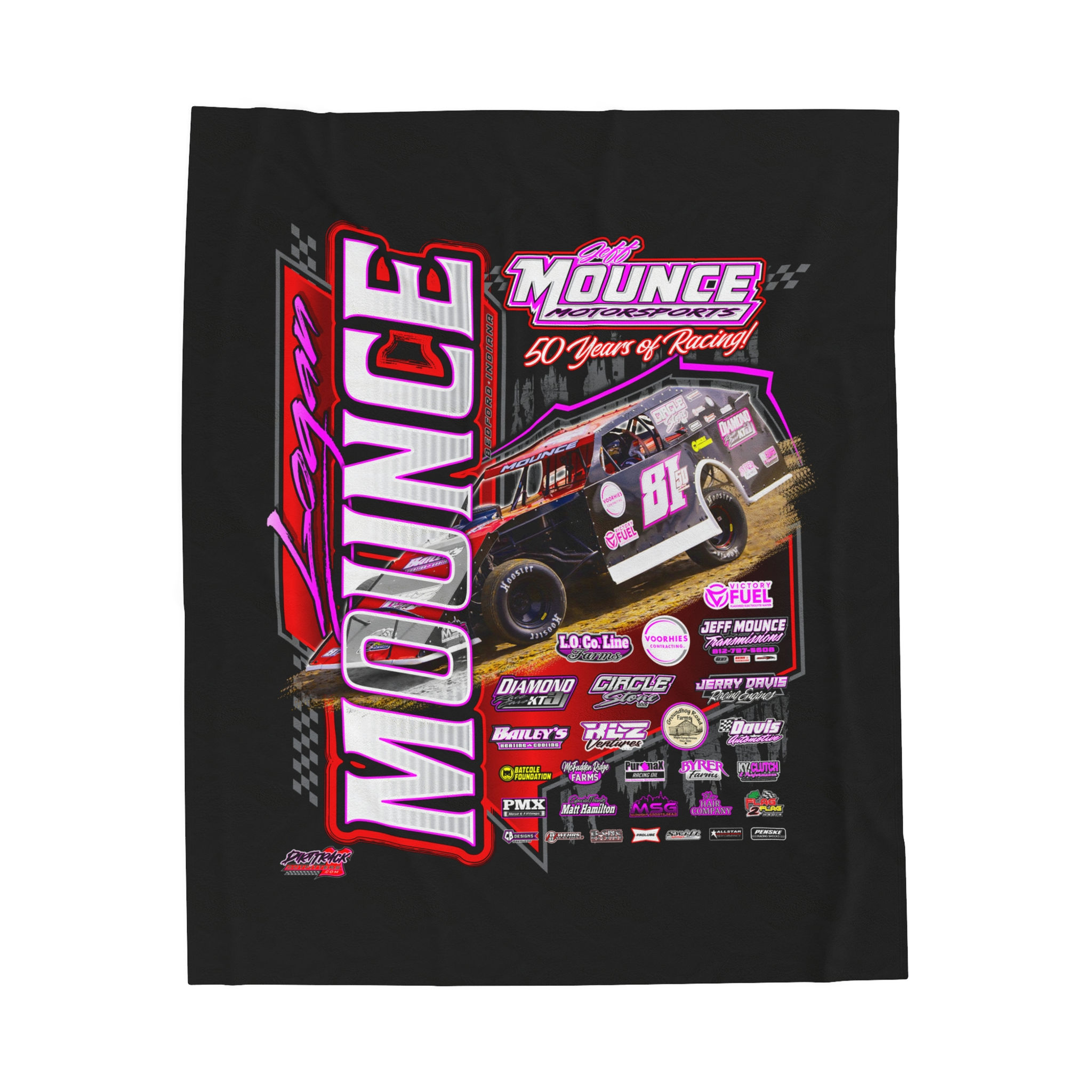 Logan Mounce Velveteen Plush Blanket