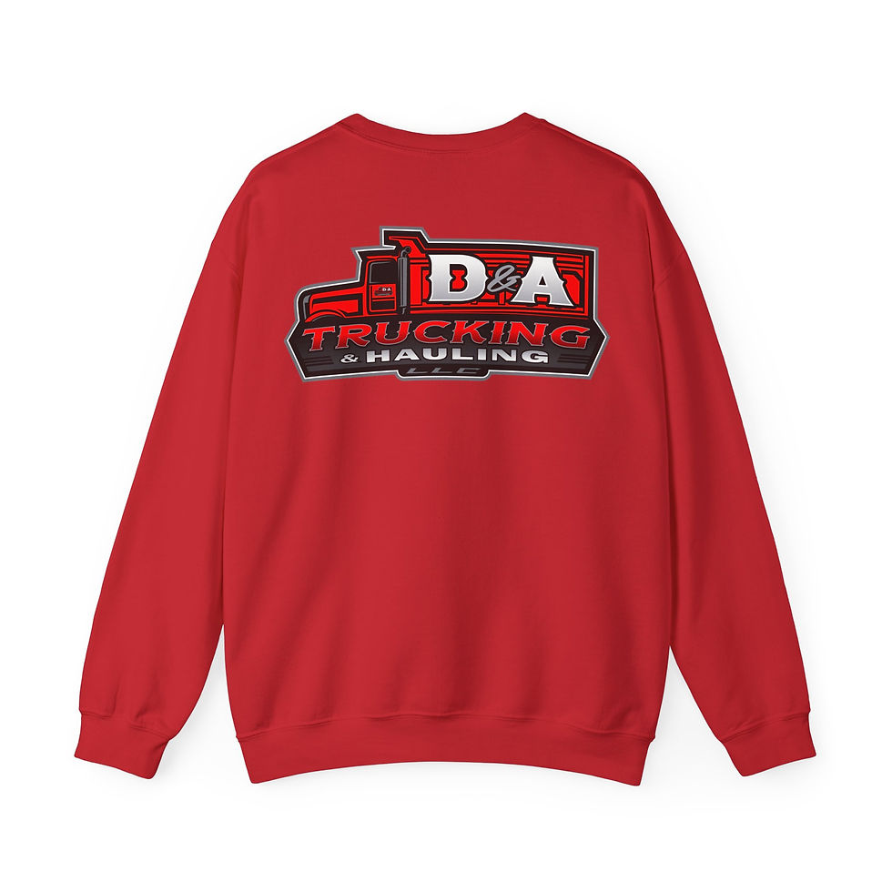 Thumbnail: D&A Trucking Crewneck Sweatshirt