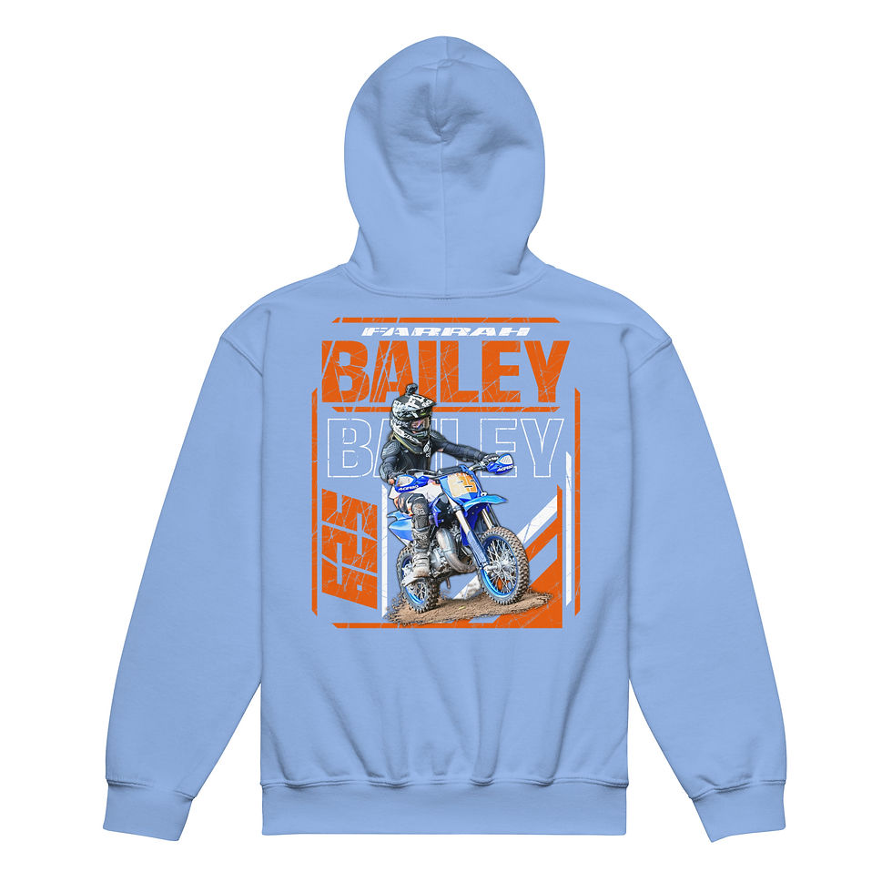 Thumbnail: Farrah Bailey Youth size hoodie