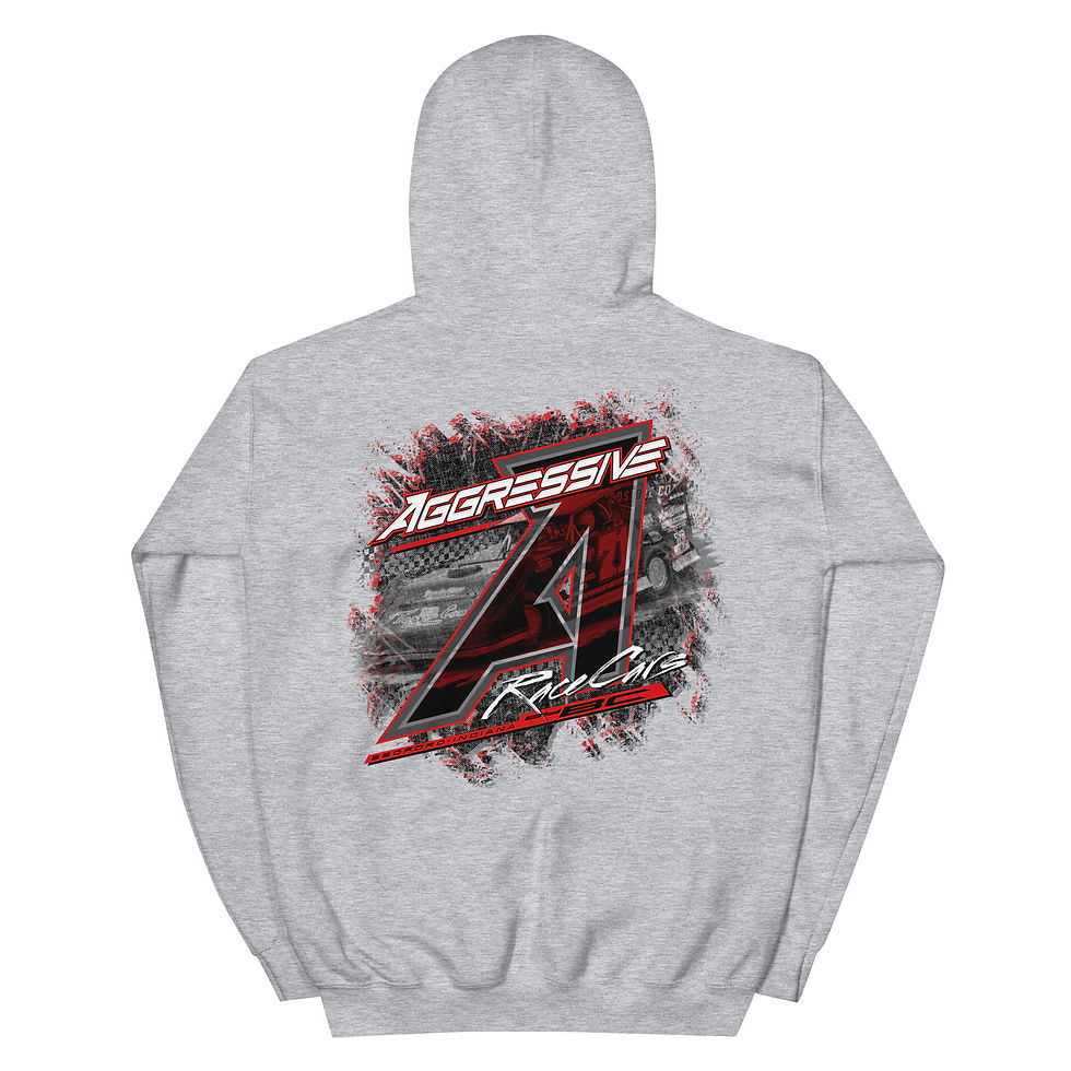Thumbnail: Aggressive Race Cars "shadow" Hoodie