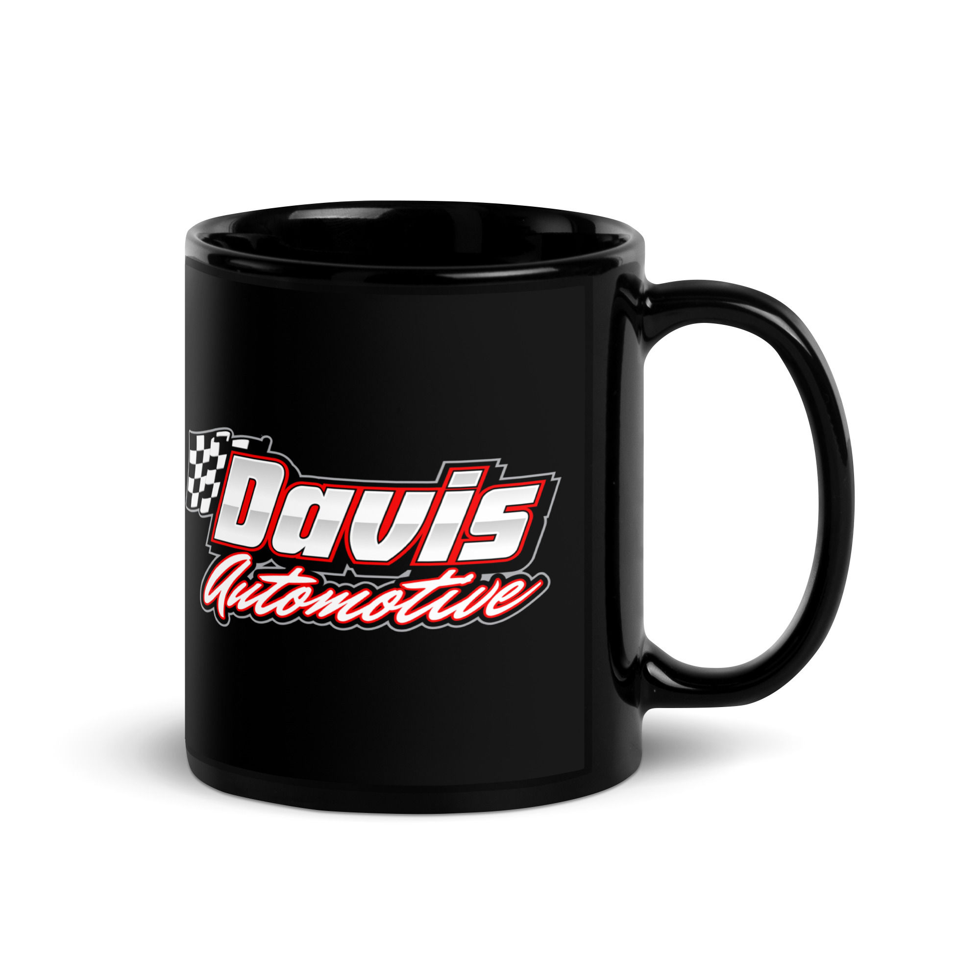 Davis Automotive Black Coffee Mug