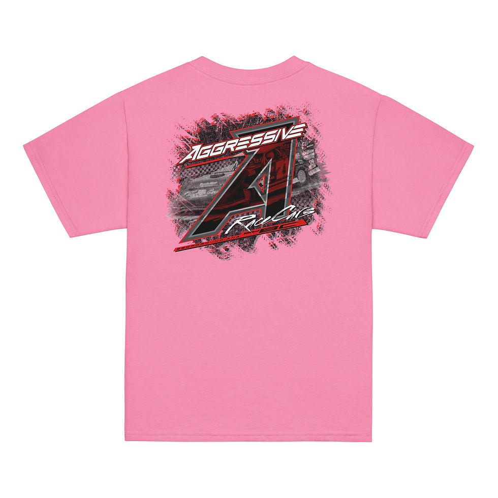 Thumbnail: Aggressive Race Cars "shadow" Youth size T shirt