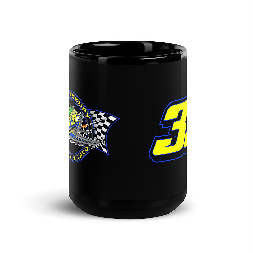 Thumbnail: Juan Asbury "The Flyin' Taco" Black Coffee Mug