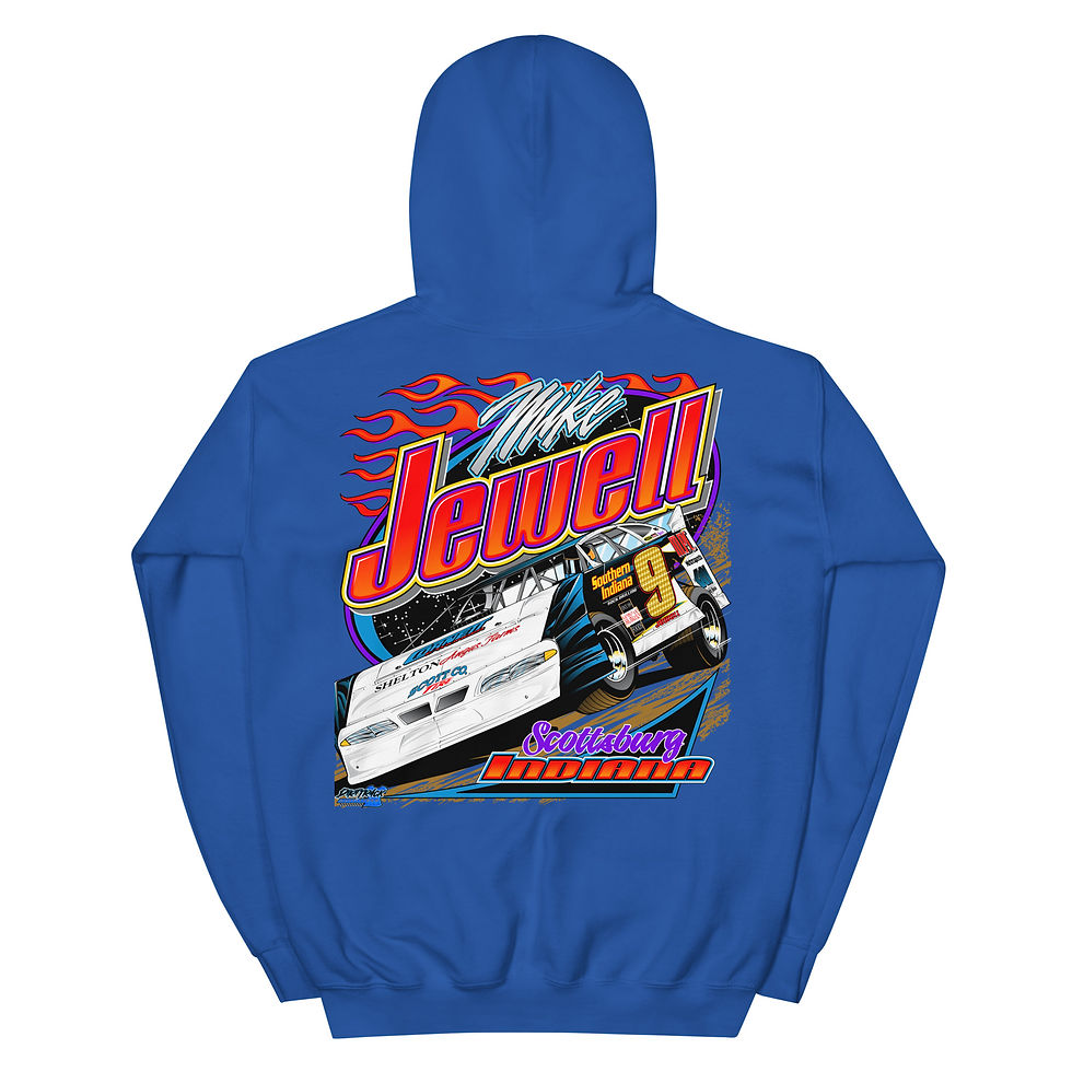 Thumbnail: Mike Jewell 2003 retro Hoodie