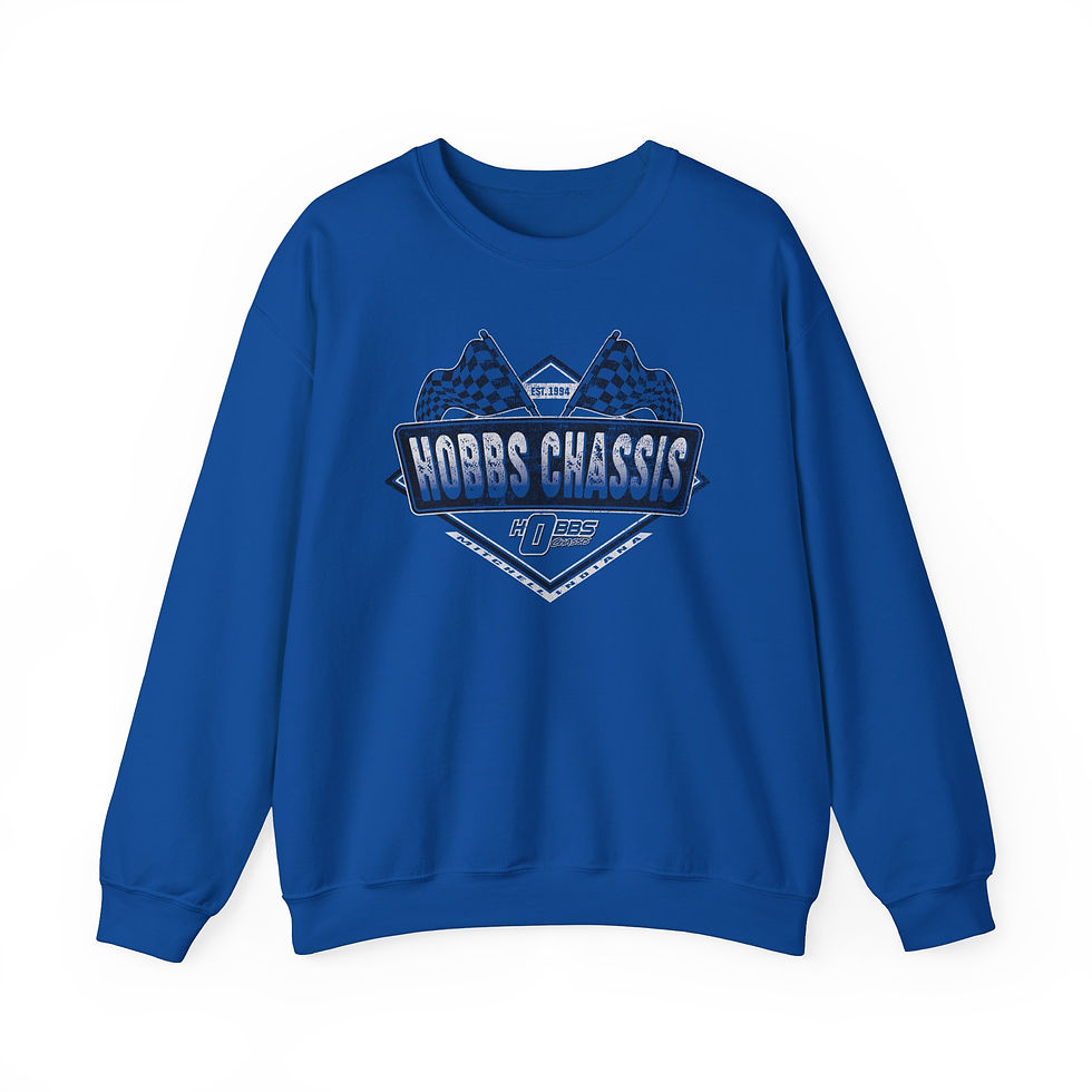 Thumbnail: Hobbs Chassis distressed logo Crewneck Sweatshirt