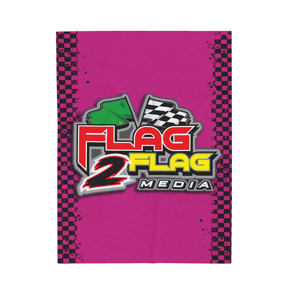 Thumbnail: Flag 2 Flag Media pink Velveteen Plush Blanket