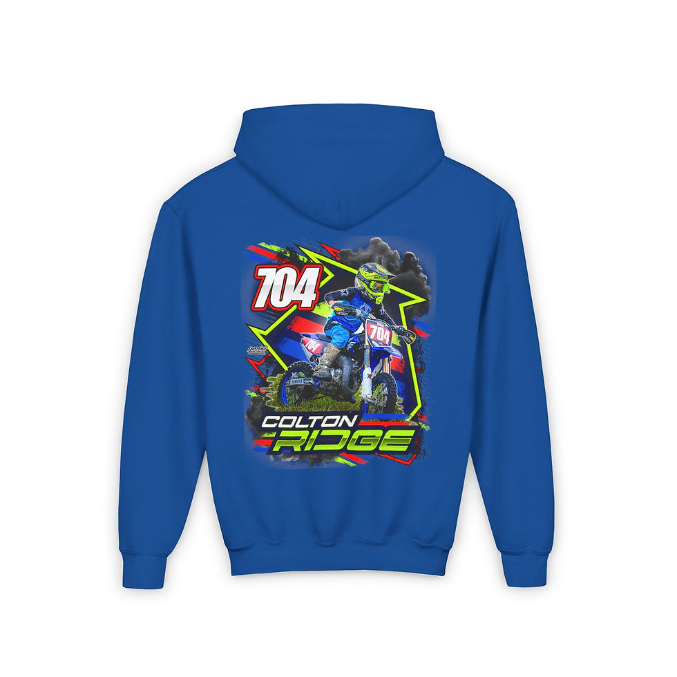 Thumbnail: Colton Ridge Youth size hoodie